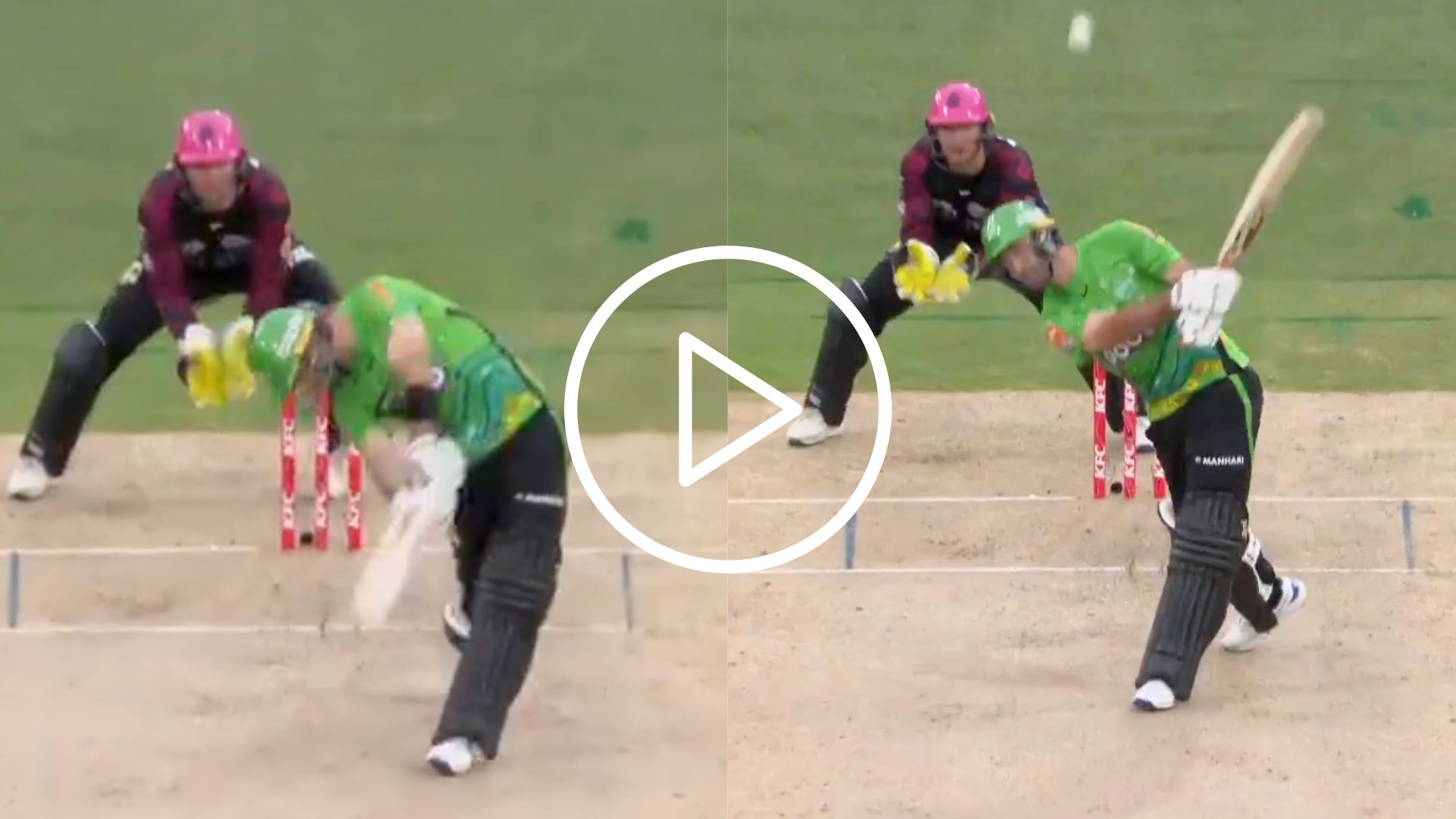 [Watch] RCB's Glenn Maxwell Slams Twin Sixes To Stun Steve O'Keefe In BBL 13